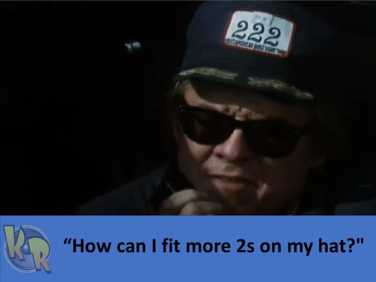 "How can I fit more 2s on my hat?"